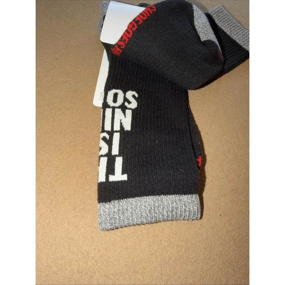 Nike Everyday Plus Cushioned Crew Socks - FB3272 010 - Blk - Mens Large